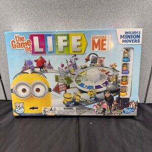 DESPICABLE ME THE GAME OF LIFE WITH MINIONS MOVERS HASBRO